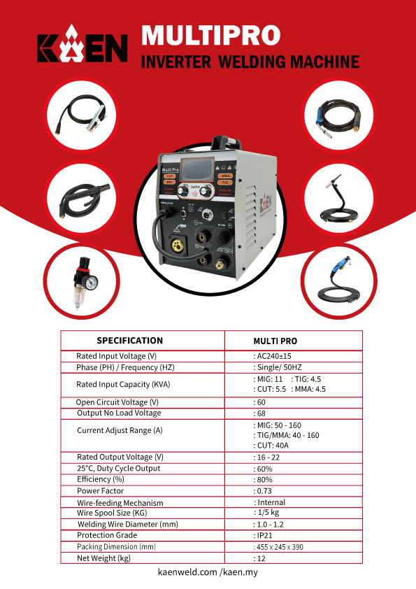 KAEN MultiPro 5in1 Welding Machine - Image 5
